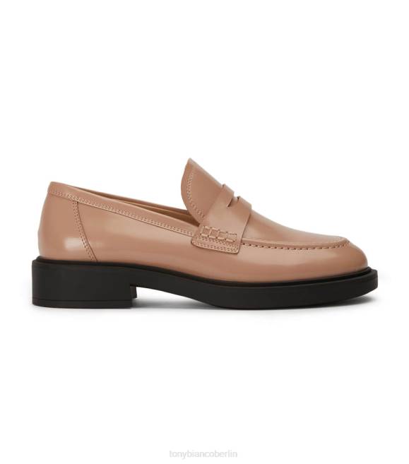 Slipper| de Tony Bianco Frauen schätze Wohnungen Latte Hi Shine 4624597